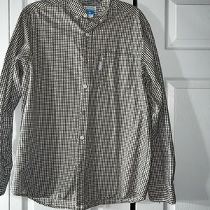Columbia men’s long sleeve button down shirt
